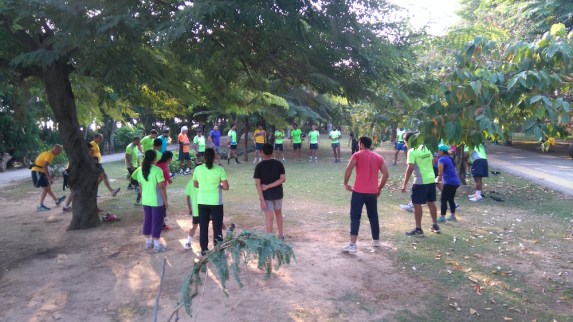 Some other running companions belonging to the Chandigarh Runners